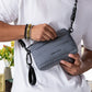 CROSSBODY SORA Bolsa Compacta Cool Capital Gris