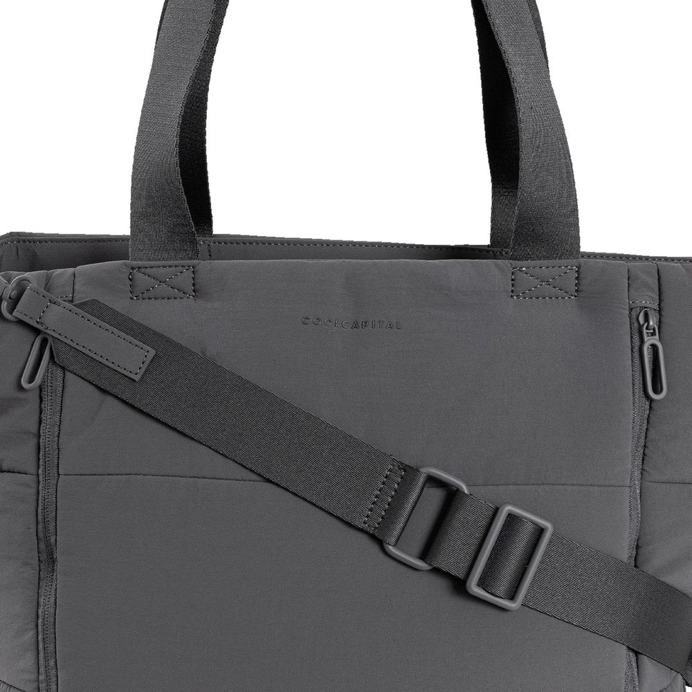 Combo Tote Bag Onna Laptop 15" + Termo Sora Cool Capital Gris