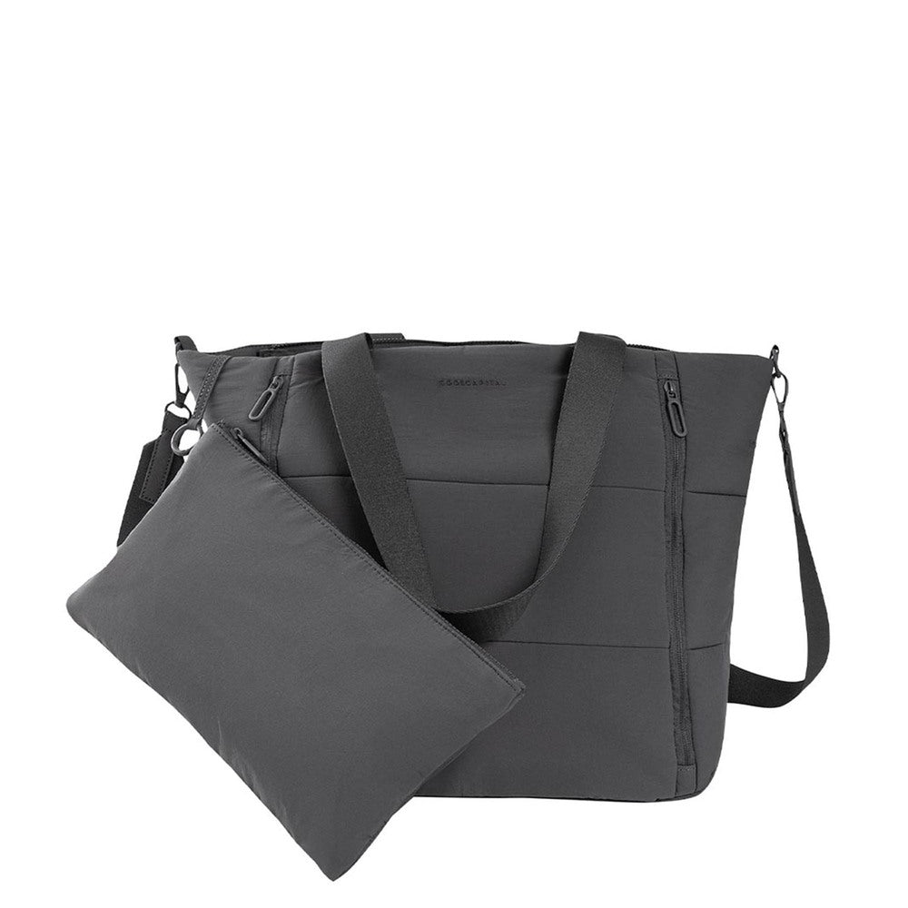 Kit Tote Bag Onna Laptop 15" + Termo Cool Capital Gris
