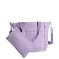 Combo Tote Bag Onna Laptop 15" + Termo Cool Capital Lila
