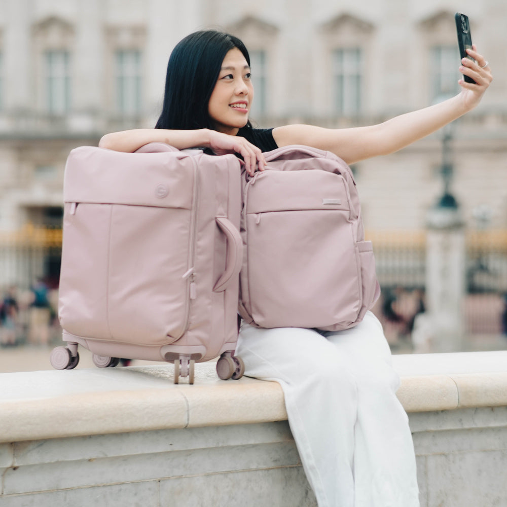 MALETA CARRY ON DOTT Equipaje Cabina Cool Capital Rosa