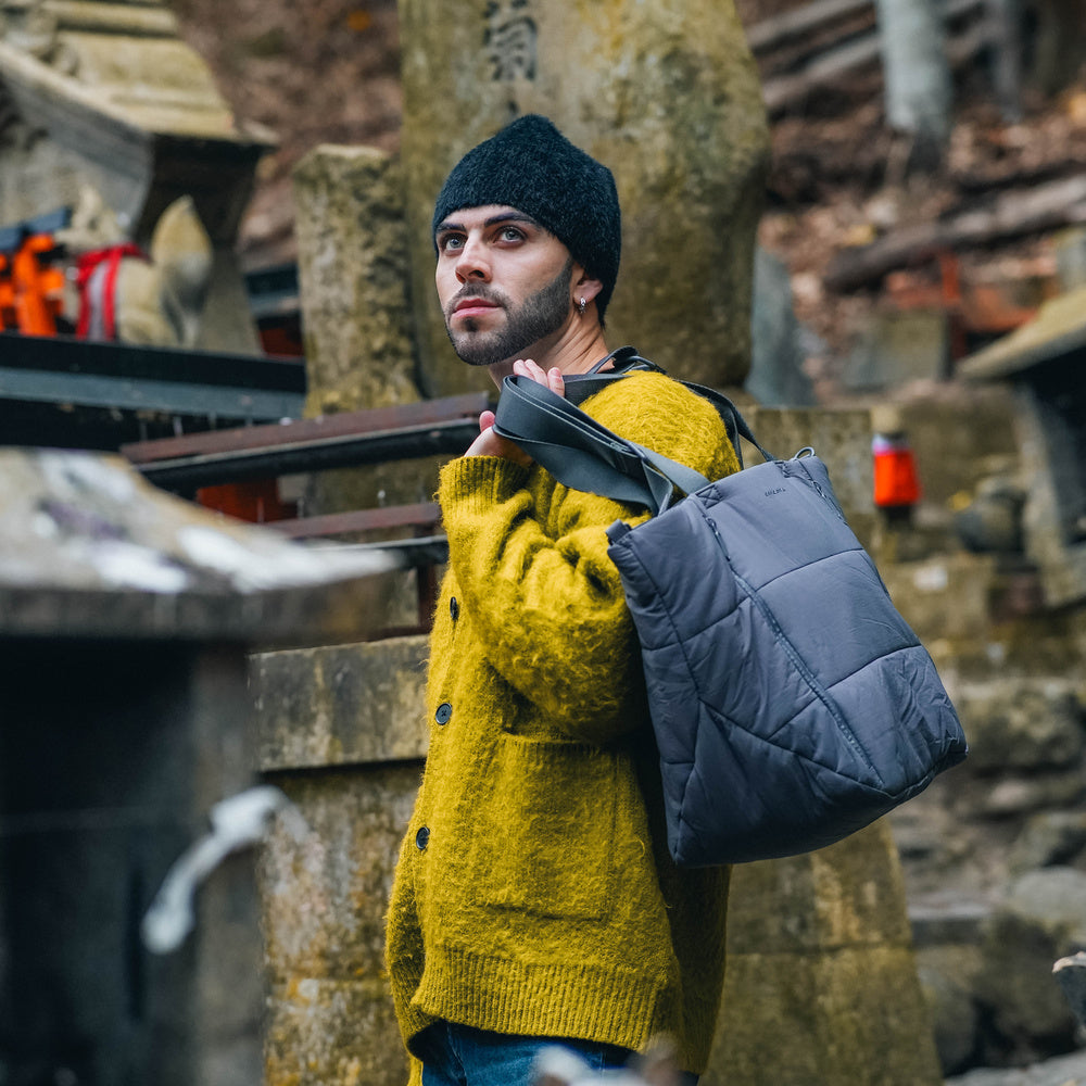 BOLSA TOTE BAG ONNA Laptop 15" Cool Capital Gris