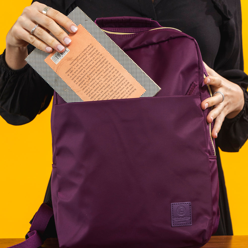 MOCHILA VENICE Laptop 14" Cool Capital Morada