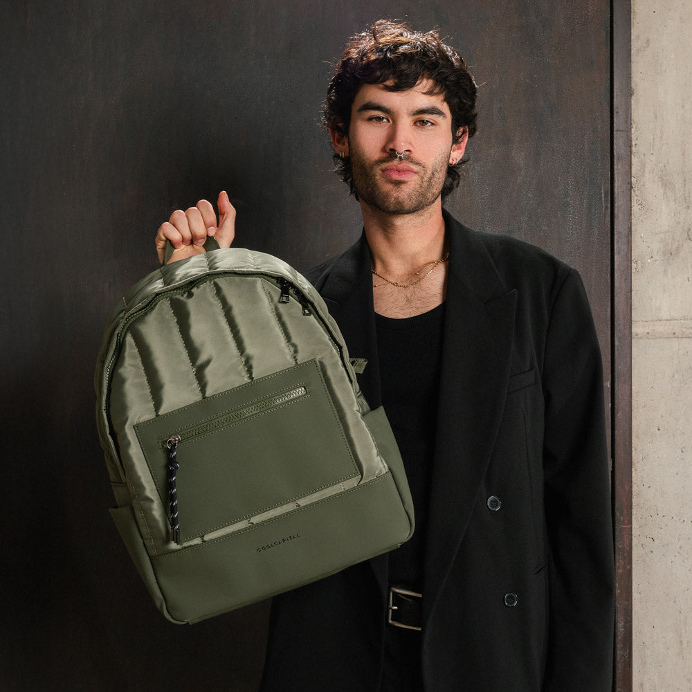 MOCHILA FUJI Laptop 15.6" Cool Capital Verde