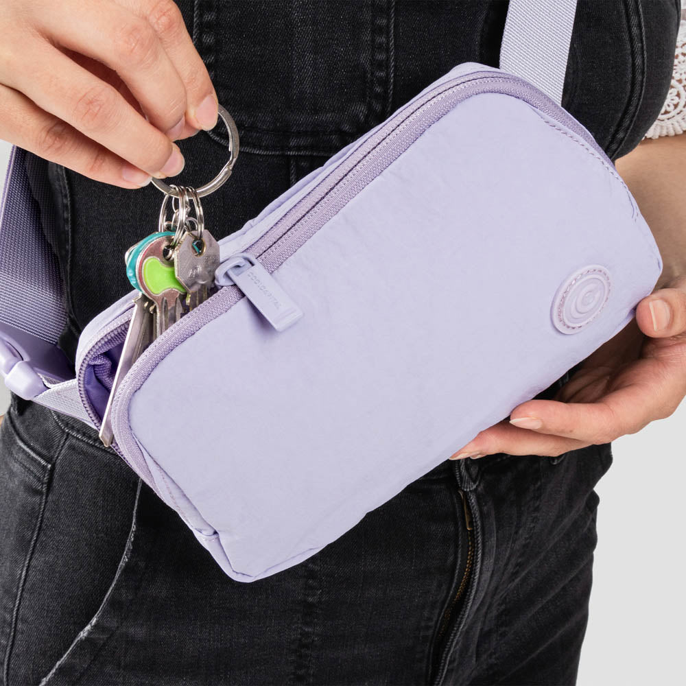 MOCHILA + CANGURERA CANYON Laptop 14" Cool Capital Lila