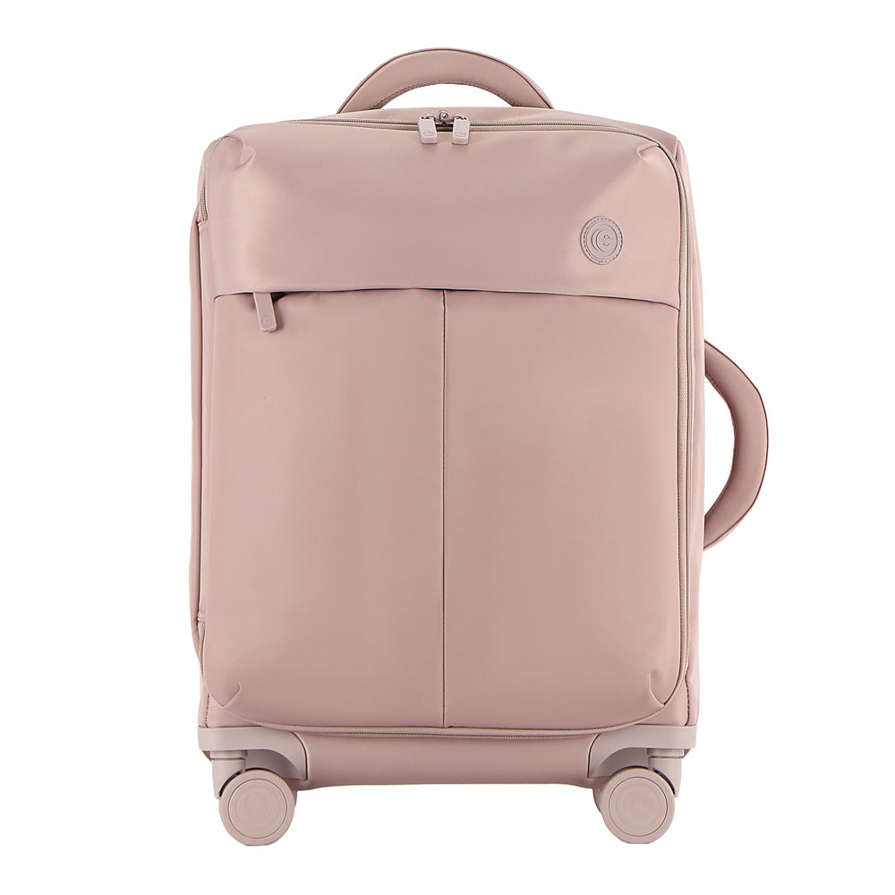MALETA CARRY ON + MOCHILA DOTT Equipaje Cabina Viajes Cool Capital Rosa