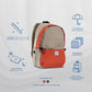 MOCHILA TANKER Laptop 15.6" Cool Capital Naranja