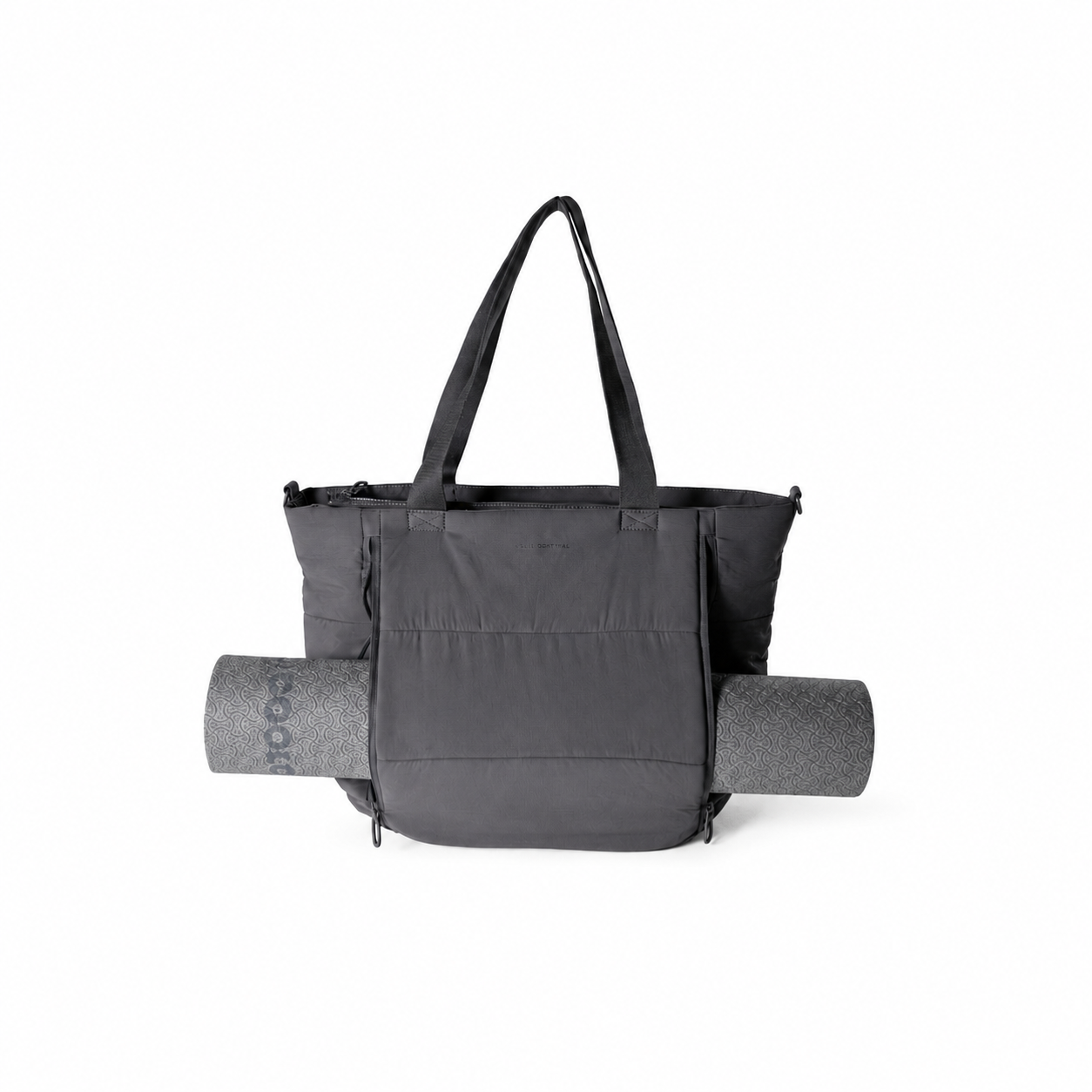 Yoga Mat Cool Capital Tapete para Yoga y Ejercicio Gris