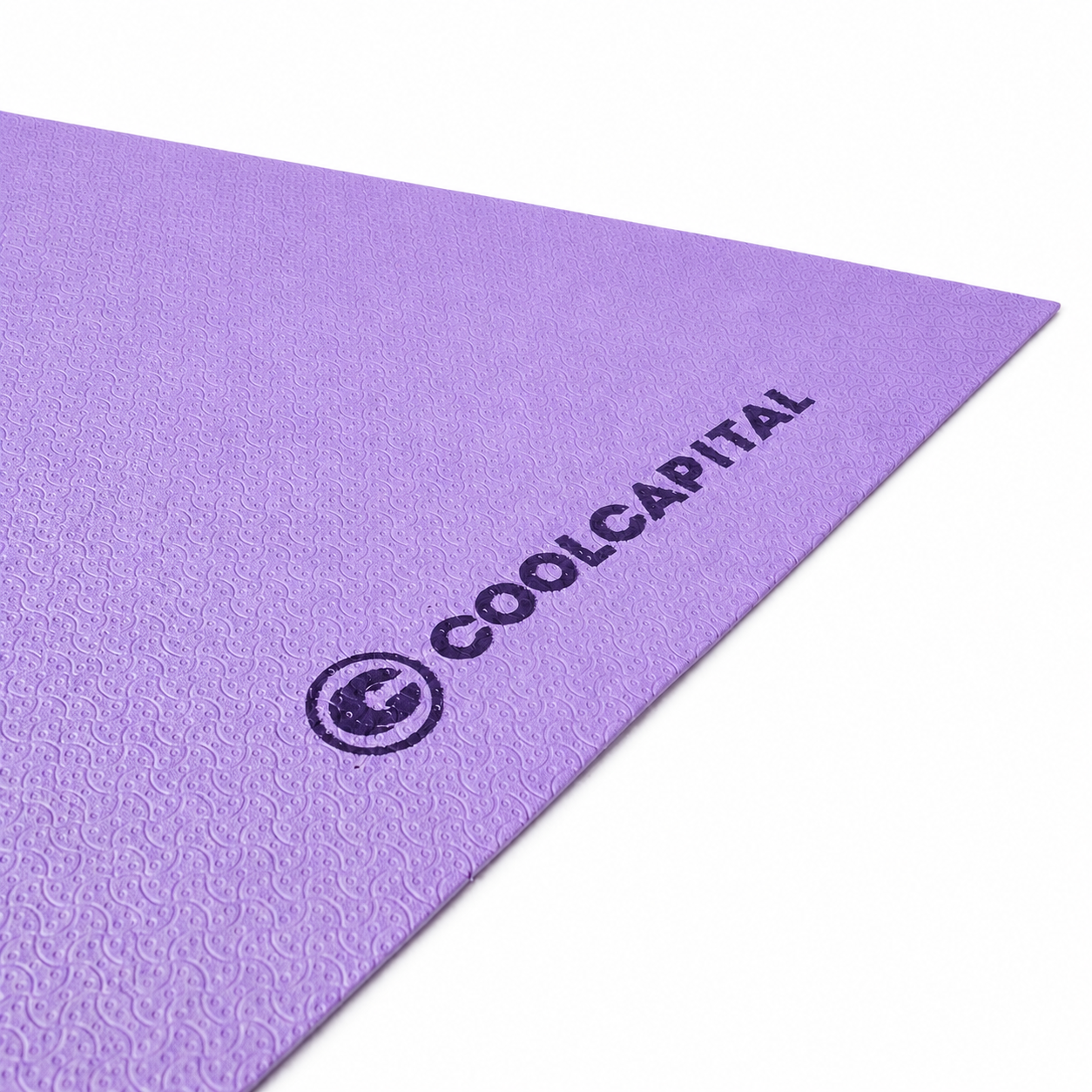 Yoga Mat Cool Capital Tapete para Yoga y Ejercicio Lila