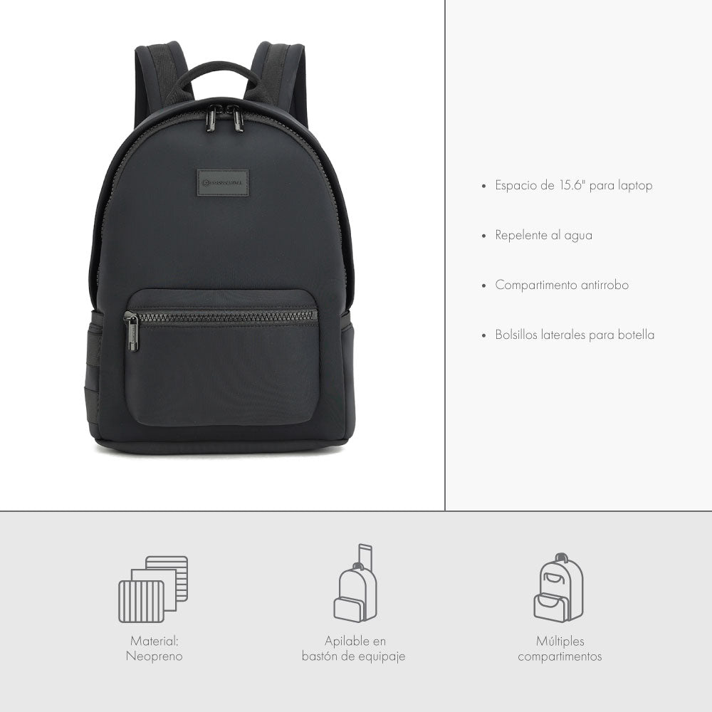 MOCHILA SLAY Laptop 14" Cool Capital Negro