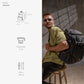 MOCHILA GOAT Laptop 15.6" Cool Capital Viajes Negra