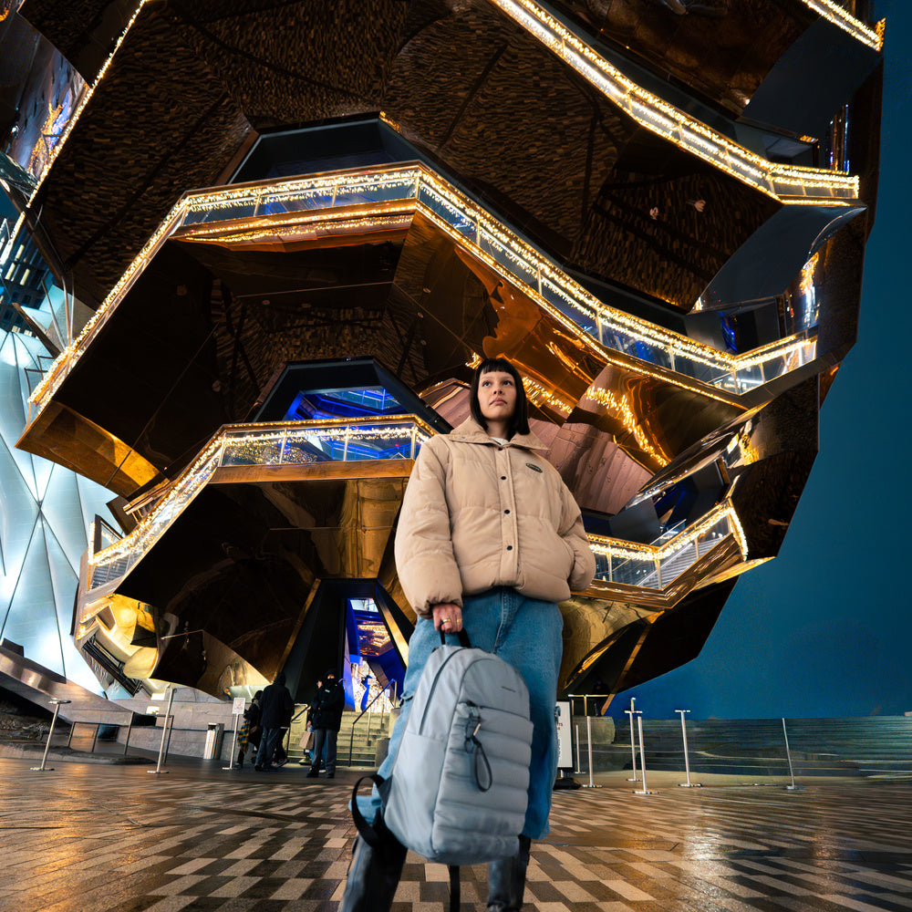 MOCHILA SORA Laptop 15" Cool Capital Gris