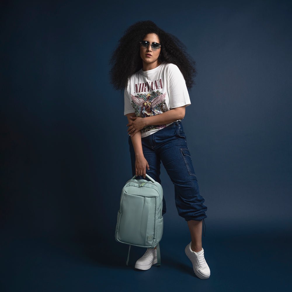 Mochila para laptop | CoolCapital Yuba | 15.6" pulgadas Menta - Cool Capital